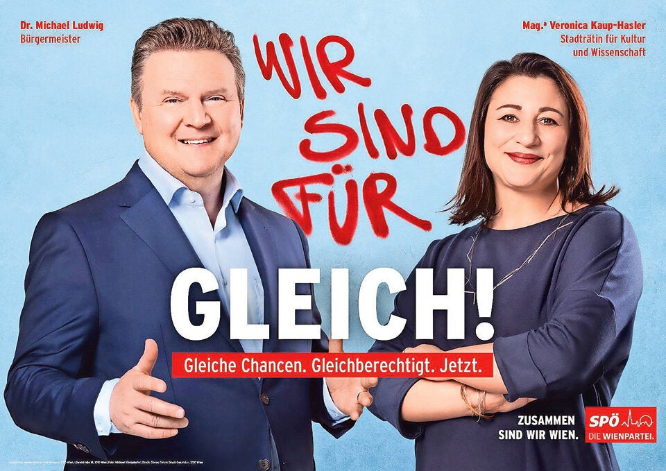 Ludwig Plakate Wien-Wahl