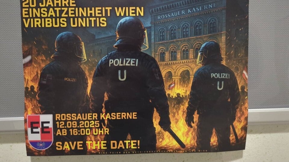 Polizei-Plakat