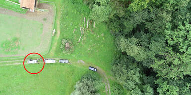 Grenzkontrolle: Polizei-Drohne sp&uuml;rte Fl&uuml;chtlinge auf