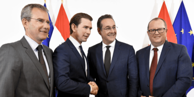 Kurz Löger Strache Fuchs