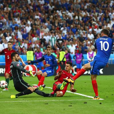 Portugal gegen Frankreich