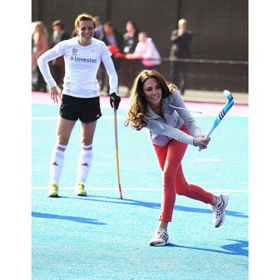 Kate: Sportliche Hockey-Herzogin 