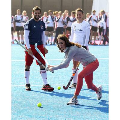 Kate: Sportliche Hockey-Herzogin 