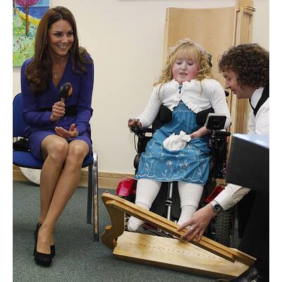 Herzogin Kate besucht Kinderspital