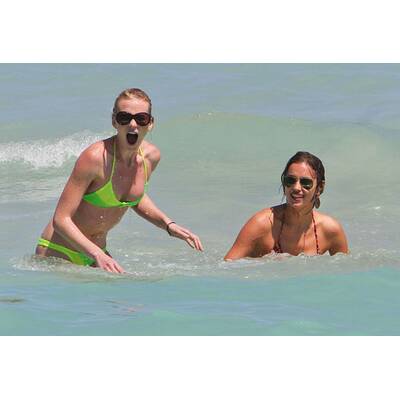 Sexy Badenixe: Dessousmodel Irina Shayk