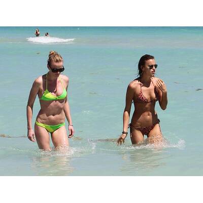 Sexy Badenixe: Dessousmodel Irina Shayk