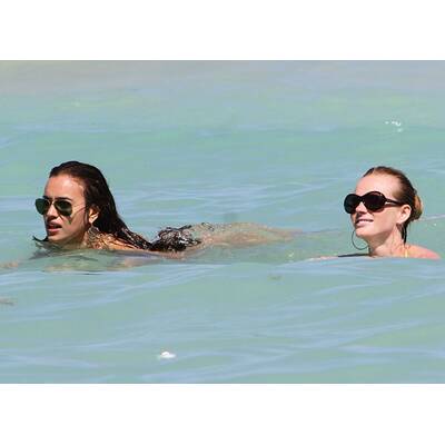 Sexy Badenixe: Dessousmodel Irina Shayk