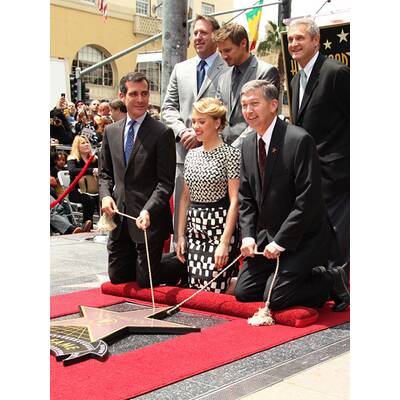 Scarlett Johansson: Stern am Hollywood Walk of Fame