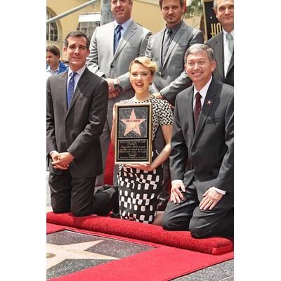 Scarlett Johansson: Stern am Hollywood Walk of Fame
