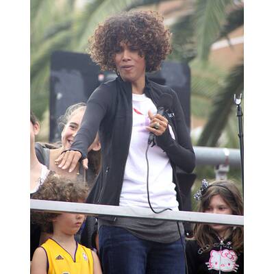 Ausgelassen beim Charity-Marathon