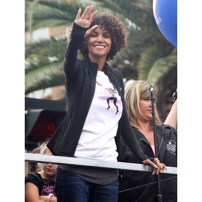 Ausgelassen beim Charity-Marathon