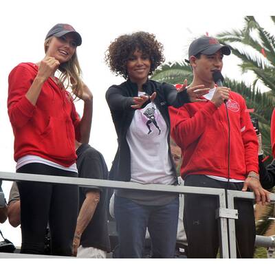 Ausgelassen beim Charity-Marathon