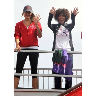 Ausgelassen beim Charity-Marathon