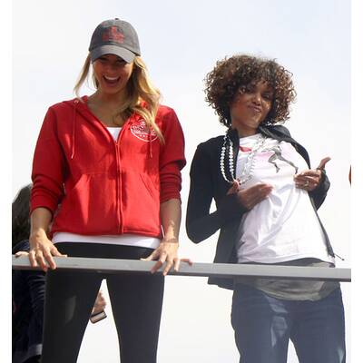 Ausgelassen beim Charity-Marathon