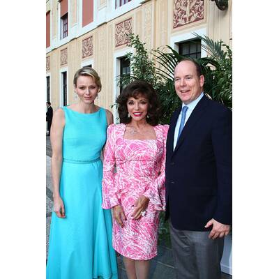 Stars treffen Albert & Charlene 