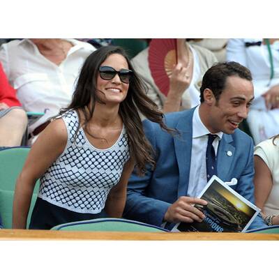 Pippa Middleton & James Middleton: Spaß beim Tennis