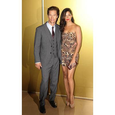 Matthew McConaughey &  Camila Alves freuen sich auf drittes Kind