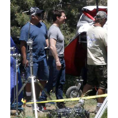 Tom Cruise: Sohn Connor besucht ihn am Set