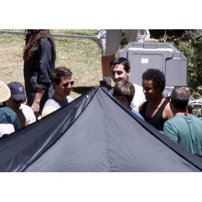 Tom Cruise: Sohn Connor besucht ihn am Set