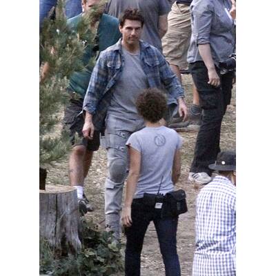 Tom Cruise: Sohn Connor besucht ihn am Set