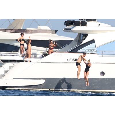 Kate Moss: Ausgelassen im Urlaub