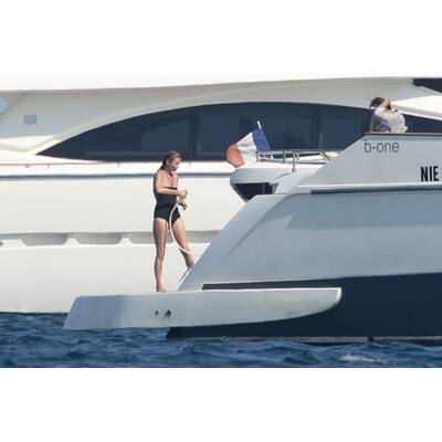 Kate Moss: Ausgelassen im Urlaub