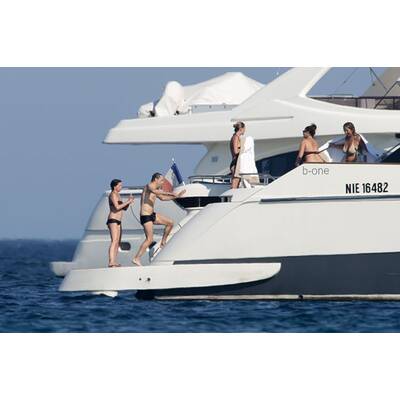 Kate Moss: Ausgelassen im Urlaub