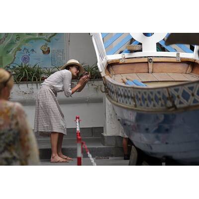 Jessica Alba twittert aus dem Italien-Urlaub