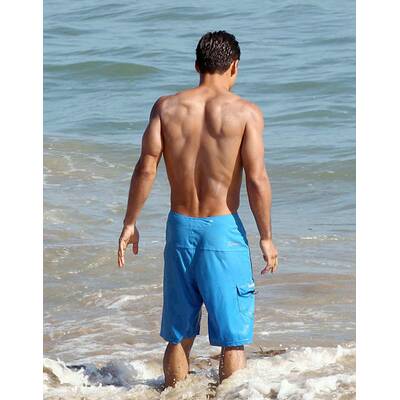 Eva Longoria: Strandausflug mit Mario Lopez & seiner Familie