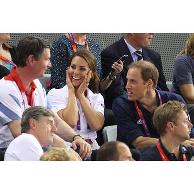 Prinz William & Herzogin Kate: Umarmungen bei Olympia