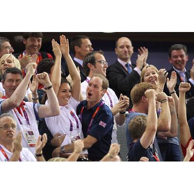 Prinz William & Herzogin Kate: Umarmungen bei Olympia