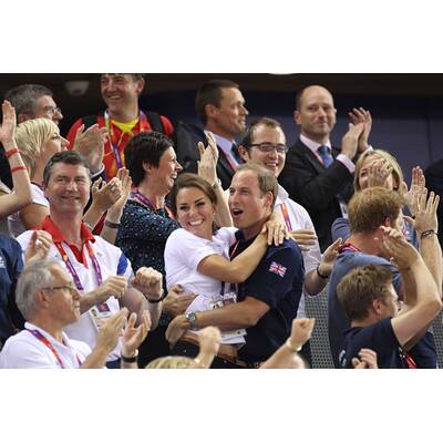 Prinz William & Herzogin Kate: Umarmungen bei Olympia