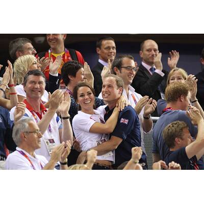 Prinz William & Herzogin Kate: Umarmungen bei Olympia