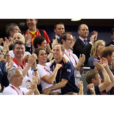 Prinz William & Herzogin Kate: Umarmungen bei Olympia