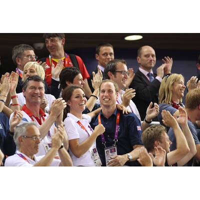 Prinz William & Herzogin Kate: Umarmungen bei Olympia