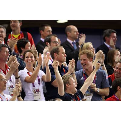 Prinz William & Herzogin Kate: Umarmungen bei Olympia