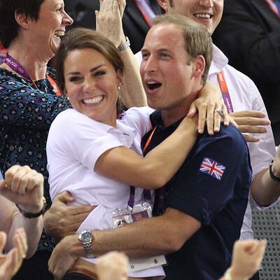 Prinz William & Herzogin Kate: Umarmungen bei Olympia