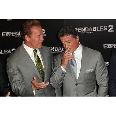 Expendables 2: Stallone tapfer bei Filmpremiere in Paris
