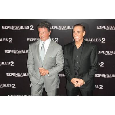 Expendables 2: Stallone tapfer bei Filmpremiere in Paris