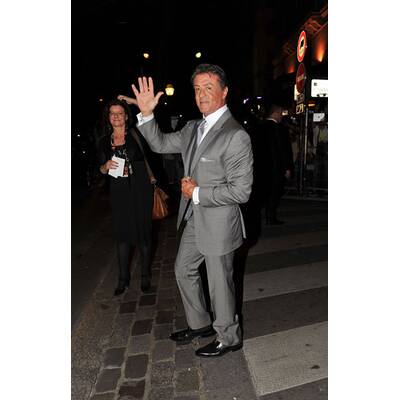 Expendables 2: Stallone tapfer bei Filmpremiere in Paris
