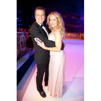 Fürstin Manni zu Sayn-Wittgenstein-Sayn mit Sohn Prinz Peter zu Sayn-Wittgenstein-Sayn