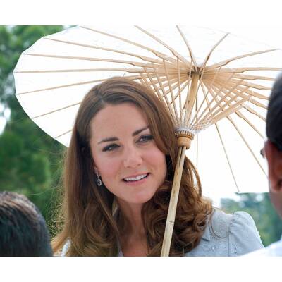 So schön ist Kate bei ihrer Asien-Reise