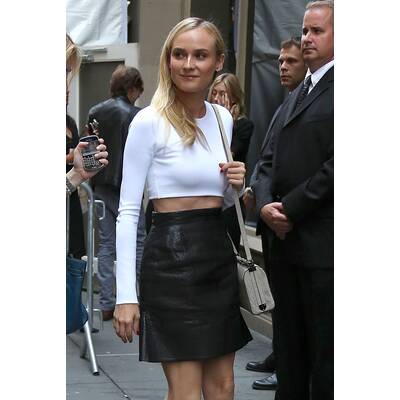 Diane Kruger abgemagert bei der NY Fashion Week 