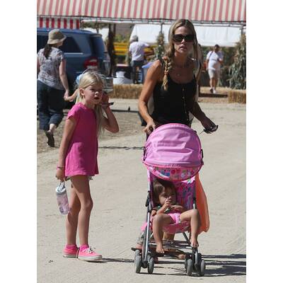 Klum, Alba, Berry & Co.:Stars beim Kürbisfest