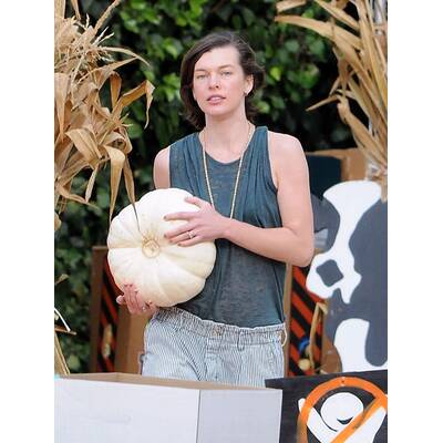 Klum, Alba, Berry & Co.:Stars beim Kürbisfest