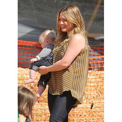 Klum, Alba, Berry & Co.:Stars beim Kürbisfest