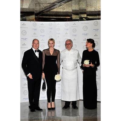 Fürstin Charlene: Schöne in Schwarz