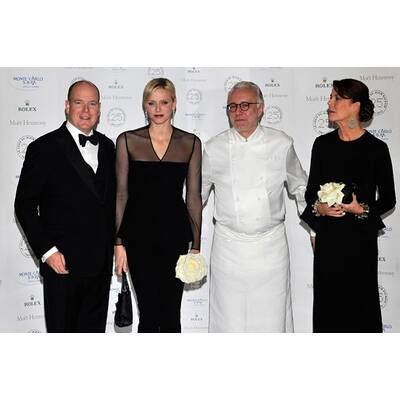 Fürstin Charlene: Schöne in Schwarz