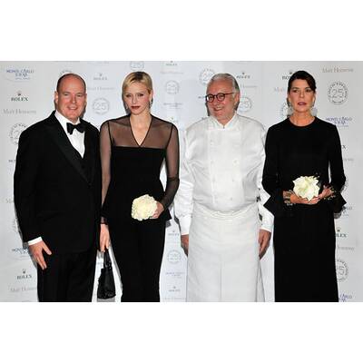 Fürstin Charlene: Schöne in Schwarz