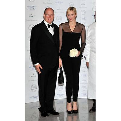 Fürstin Charlene: Schöne in Schwarz